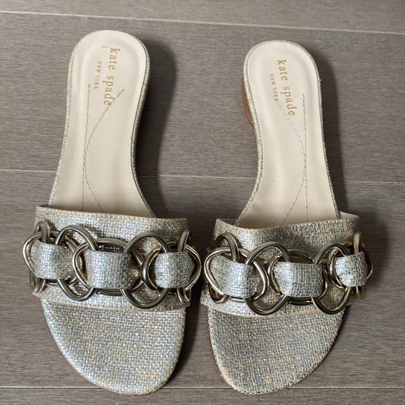 Kate Spade Slip on Sandals Size 5.5 - Picture 1 of 8